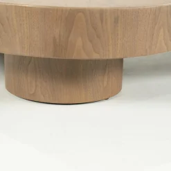 Organische Salontafel Bobbie - lichtbruin - 150 x 110 cm - Loft24.nl