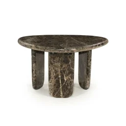 Organische Salontafel Devin Marmer 65 x 56cm - Loft24.nl