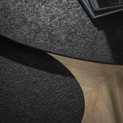 Organische Salontafel Drups Set van 2 stuks - Zwart - Loft24.nl