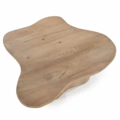Organische Salontafel Fall Mangohout Set van 2 - Naturel - Loft24.nl