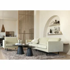 Organische Salontafel Posture Mangohout 120x80cm - Zwart - Loft24.nl