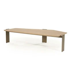 Organische Salontafel Robert Essenhout 150 x 70cm - Bruin - Loft24.nl