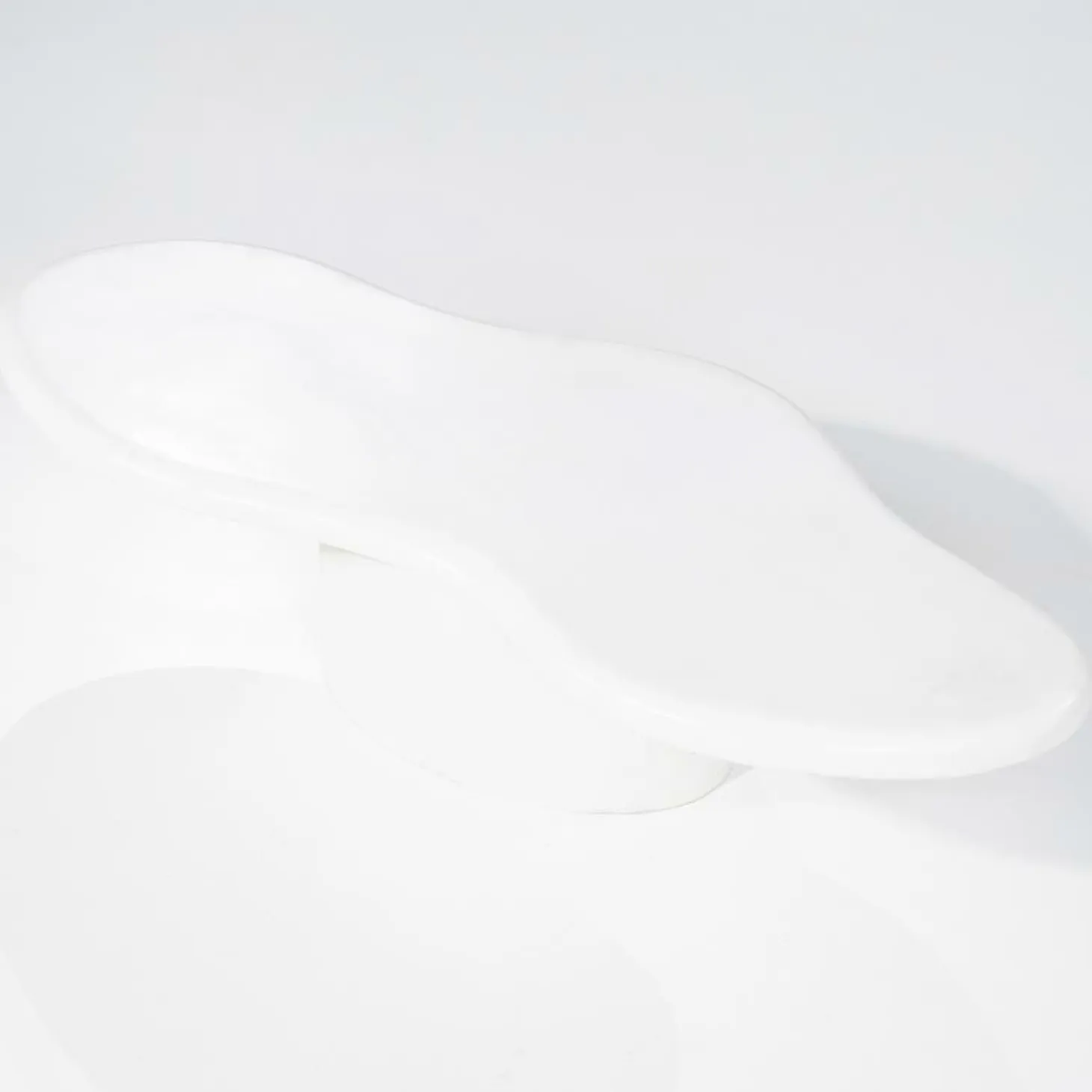 Organische Salontafel Seki 121 x 51cm - Wit - Loft24.nl