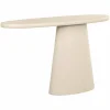 Organische sidetable Clayton 129 cm - Beige - Loft24.nl