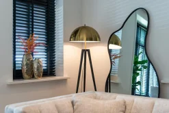 Organische Spiegel Alton 183 x 85cm kleur Brushed Gold - Loft24.nl