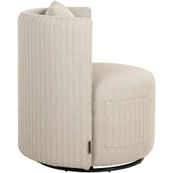 Outdoor Draaibare Eetkamerstoel Marlin kleur Beige - Loft24.nl