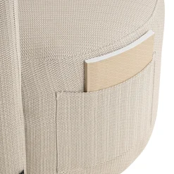 Outdoor Draaibare Eetkamerstoel Marlin kleur Beige - Loft24.nl