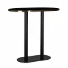 Ovale Bartafel Zenza 105 cm hoog - Zwart - Loft24.nl