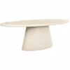Ovale Eettafel Clayton 220 x 115cm - Beige - Loft24.nl