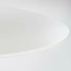 Ovale Eettafel Elin 200 x 110 cm - Wit - Loft24.nl