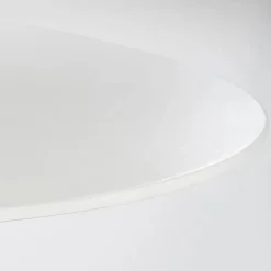 Ovale Eettafel Elin 200 x 110 cm - Wit - Loft24.nl