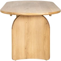 Ovale Eettafel Fairmont Eiken 270 x 100 cm - Naturel - Loft24.nl