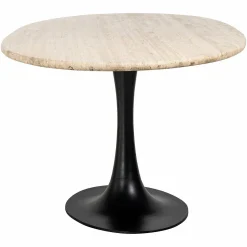 Ovale Eettafel Hampton 230 x 100 cm - Travertin - Loft24.nl