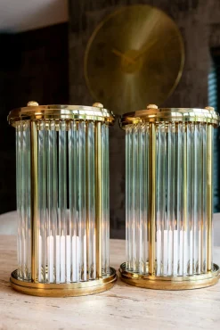 Ovale Eettafel Hampton 230 x 100 cm - Travertin - Loft24.nl