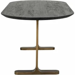 Ovale Eettafel Revelin 200 x 90 cm - Mangohout - Loft24.nl