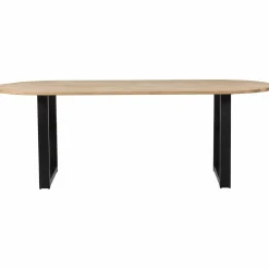 Ovale Eettafel Tablo met U-poot, 220 x 90cm - Loft24.nl