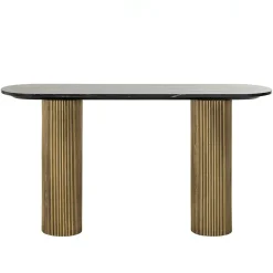 Ovale Sidetable Dayton Marmer - 130 cm - Loft24.nl