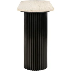 Ovale Sidetable Hampton 150 cm - Bruin - Loft24.nl