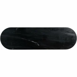 Ovale Sidetable Maddox Marmer - 130 cm - Loft24.nl