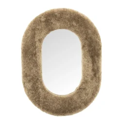 Ovale Spiegel Kiss 66 x 49cm - Bruin - Loft24.nl