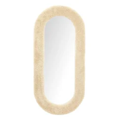 Ovale Spiegel Kiss 130 x 60cm - Beige - Loft24.nl