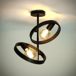 Plafondlamp Hover - 2 lampen - Loft24.nl
