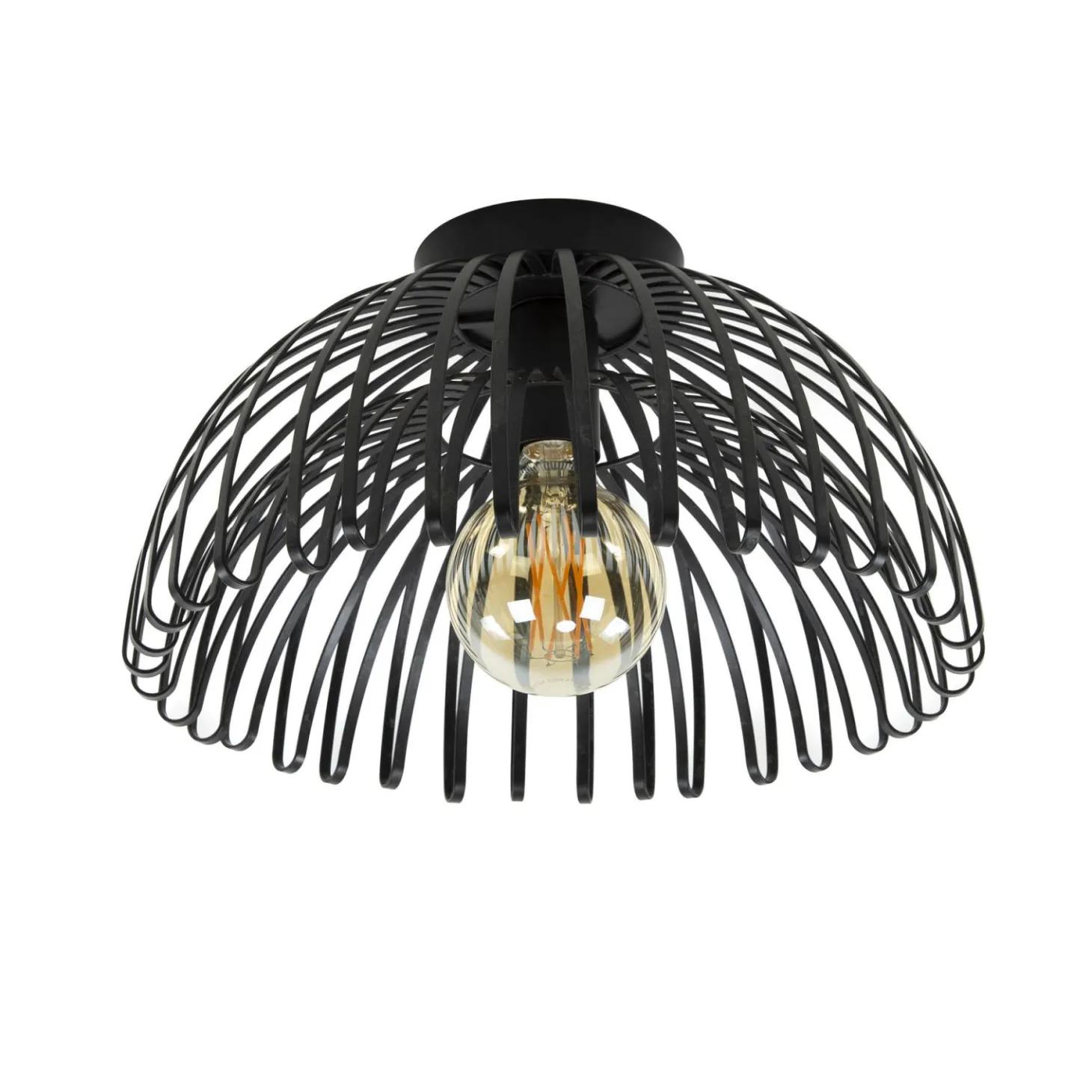 Plafondlamp 1L Gebogen - Loft24.nl