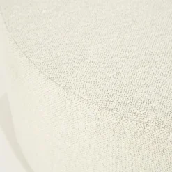 Poef Avah Bouclé 80cm - Beige - Loft24.nl