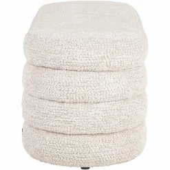 Poef Camile lovely cream (Be Lovely 11 Cream) - Loft24.nl