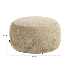 Poef Cassie Fusion - Desert - Loft24.nl