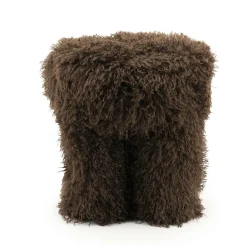 Poef Doodly - Donker bruin - Loft24.nl