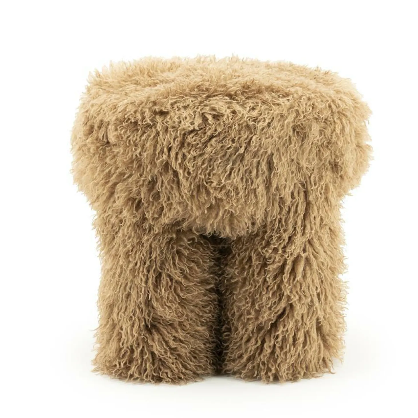 Poef Doodly - Taupe - Loft24.nl