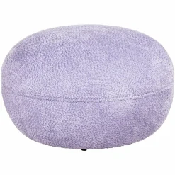 Poef Jace Chenille - Lila - Loft24.nl
