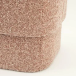 Poef Kelso - roze - Loft24.nl