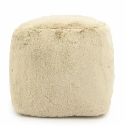 Poef Mosa 45 x 45 cm - Beige - Loft24.nl
