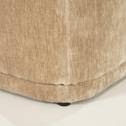 Poef Nook Chenille - Beige - Loft24.nl