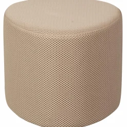 Poef Puuk Mesh Naturel 38x60x47cm - Loft24.nl