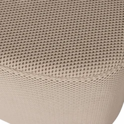 Poef Puuk Mesh Naturel 38x60x47cm - Loft24.nl
