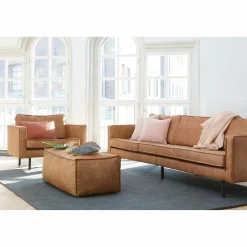 Poef Rodeo 43x120x60 Cognac - Loft24.nl