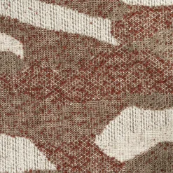 Poef Rytm - Rood 70 x 70cm - Loft24.nl