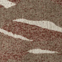 Poef Rytm - Rood 43 x 43cm - Loft24.nl