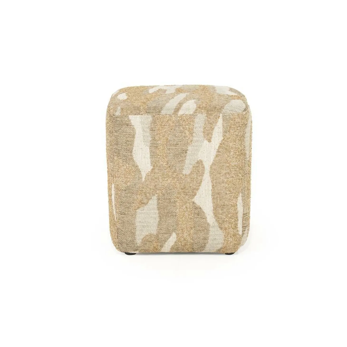 Poef Rytm - Taupe 43 x 43cm - Loft24.nl