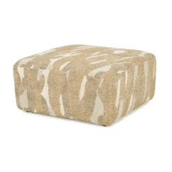 Poef Rytm - Taupe 70 x 70cm - Loft24.nl