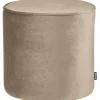 Poef Sara Hoog Khaki 46xO46 - Loft24.nl