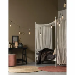 Poef Sara Hoog Oud Roze 46xO46 - Loft24.nl