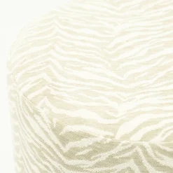 Poef Tigra - Beige - Loft24.nl