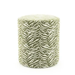 Poef Tigra - Groen - Loft24.nl