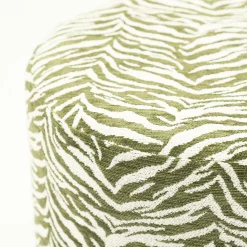 Poef Tigra - Groen - Loft24.nl