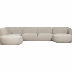 Polly bank u-vorm links zand - Loft24.nl