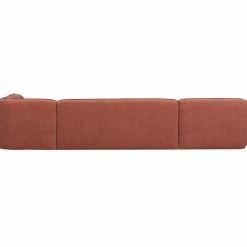 Polly bank u-vorm rechts roze - Loft24.nl